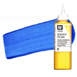 Acrílico Vallejo Studio n. 936 color azul fluorescente (200 ml) Precio De Oferta