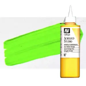 Devolución Gratuita Acrílico Vallejo Studio n. 937 color verde fluorescente (200 ml)