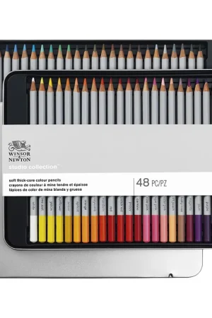 Pedido Al Por Mayor ESTUCHE 48 LÁPIZ COLORES W&N