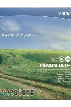 ESTUCHE 24UDS LAPICEROS COLORES LYRA Última Versión