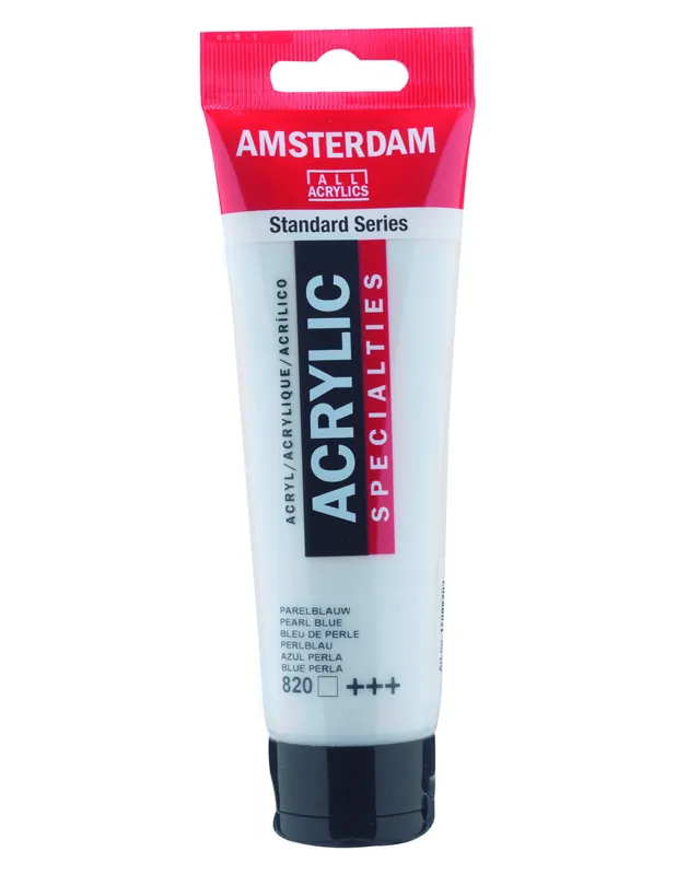Envío Gratis PINTURA ACRÍLICA AMSTERDAM TUBO 120ML AZUL PERLA