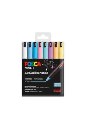 ROTULADORES POSCA 8 UDS PC1MR/8C PASTEL Última Versión