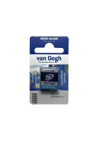 Artesanal *ACUARELA VAN GOHG Nº533 P M/C INDIGO