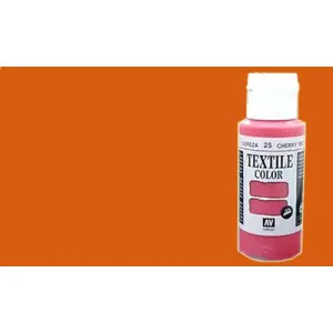 Pintura Textil Vallejo Naranja n. 21, 60 ml. Precio Reducido