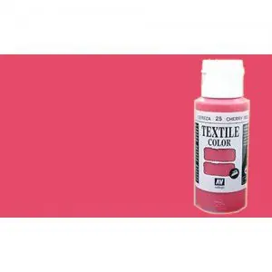 Máxima Calidad Pintura Textil Vallejo Rojo n. 22, 60 ml.