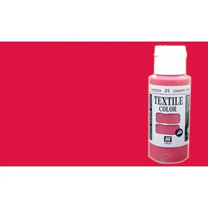 Tendencia Pintura Textil Vallejo Bermellon n. 23, 60 ml.