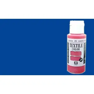 Edición Limitada Pintura Textil Vallejo Azul Real n. 44, 60 ml.