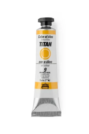 OLEO TITAN Nº09 AMARILLO REAL 20ML Precio Económico