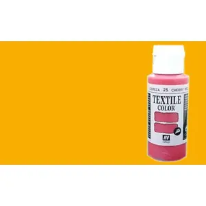 Lujoso Pintura Textil Vallejo Ocre n. 61, 60 ml.