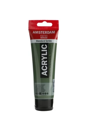 PINTURA ACRÍLICA AMSTERDAM TUBO 120ML VERDE OLIVA OS Oferta Flash