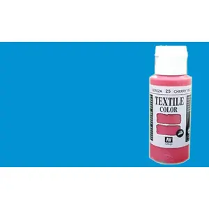 Pintura Textil Vallejo Azul Fluo n. 511, 60 ml. Profesional