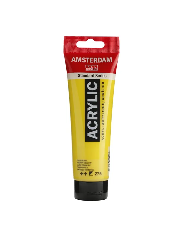 PINTURA ACRÍLICA AMSTERDAM TUBO 120ML AMARIL.PRIM Precio De Oferta