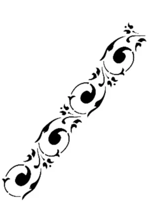 STENCIL K120, 6X20CM Envío Internacional