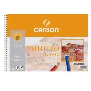 Nueva Colección Basik Dibujo, Bloc con anillas 20 h., 150 gr., A3+