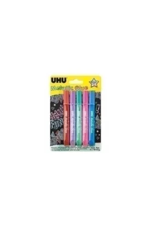Precio Económico 47306 COLA GLITTER GLUE UHU LAPIZ METALLIC