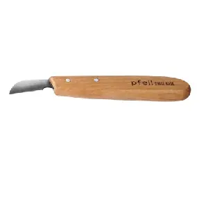 Económico Cuchillo de talla Pfeil 2, cortador, mango madera