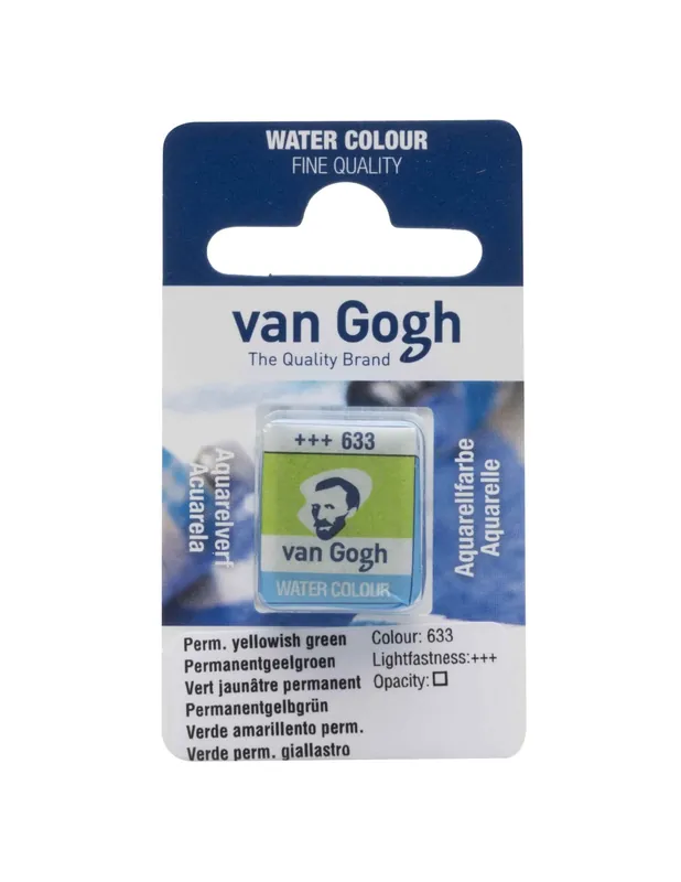 Popular *ACUARELA VAN GOHG Nº633 P M/C VERDE AM PER