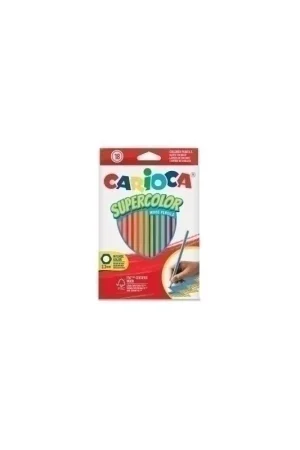 LAPICES COLOR CARIOCA SUPERCOLOR C/18 - 12802518/43392 Precio De Oferta