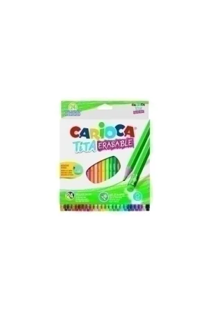 Precio De Oferta LAPICES COLOR CARIOCA TITA C/GOMA est.24 - 12802202/42938