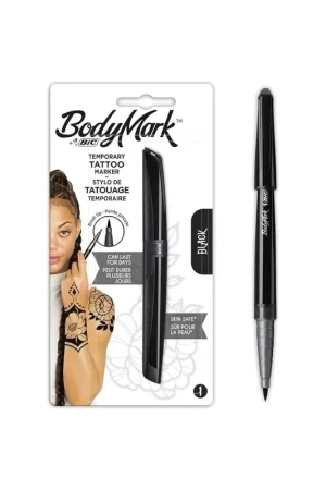 Auténtico ROTULADOR TATTO BODYMARK HENNA 3+2
