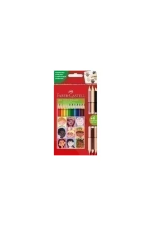 Venta Final LAPICES COLOR FABER  est.12+3 BICOLOR - 12802542/511514