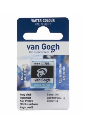 Popular PASTILLA VAN GOGH ACUARELA Nº701 NEGRO MARFIL