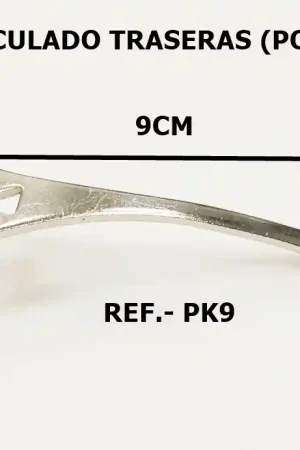 Moderno PIÉ PORTAFOTOS NIQUEL PK9 PLATA