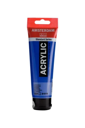 PINTURA ACRÍLICA AMSTERDAM TUBO 120ML AZUL U.MAR Envío Gratis
