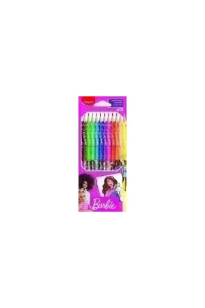 LAPICES COLOR MAPED BARBIE Est.12 - 12802630/862207 Lujoso
