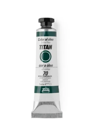 Nuevo Modelo OLEO Nº70 VERDE ESMERALDA.20ML TITAN
