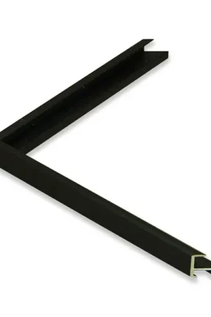 MOLDURA ALUMINIO NEGRO SATINADO REF.- 1480012710002 Premium