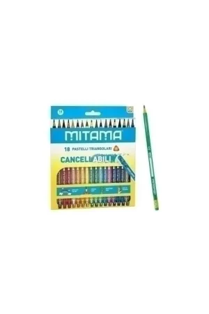 LAPICES COLOR MITAMA BORRABLES C/18 - 12802692/62825 Moderno