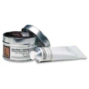 Tinta al agua Graphic Chemical, 115 gr., Lamp Black (Barniz Blando) Oferta