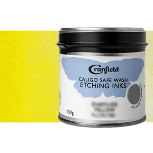 Solo Hoy Tinta Grabado Ecológica Amarillo Primario, Lata 250 gr.
