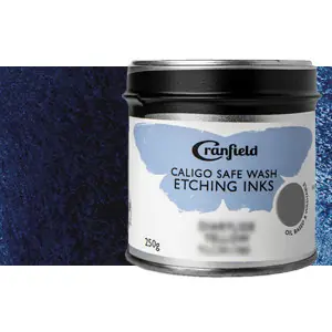Novedad Tinta Grabado Ecológica Azul de Prusia, Lata 250 gr.