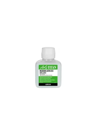 MEDIUM ACRILICO BRILLANTE 100 ML TITAN Precio Bajo