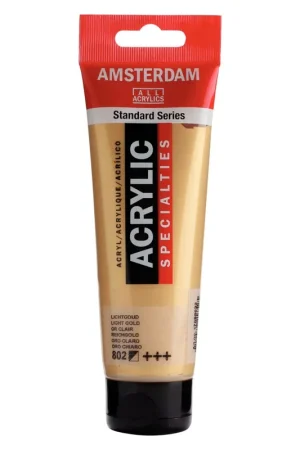 Solo Por Tiempo Limitado PINTURA ACRÍLICA AMSTERDAM TUBO 120ML ORO CLARO