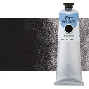 Barato Tinta Grabado Ecológica Negro Marron, tubo 150 ml.