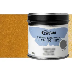 Original Tinta Grabado Ecológica Ocre Amarillo, Lata 250 gr.