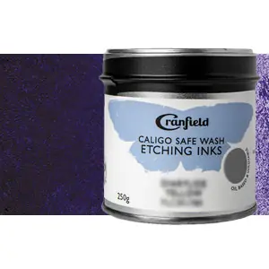 Tinta Grabado Ecológica Violeta de Carbazol, Lata 250 gr. Popular