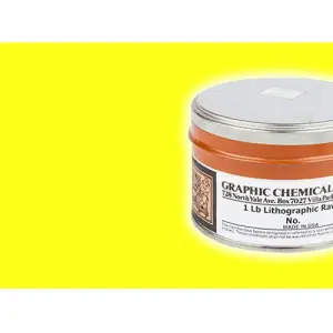 Pago Seguro Tinta Litografica Amarillo Limon Graphic Chemical, 425 ml.