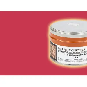 Ocasión Especial Tinta Litografica Rojo Proceso Graphic Chemical, 425 ml.