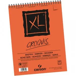 Block XL Croquis Canson 14.5x21 cm. 90 gr. 60 h., con espiral Barato