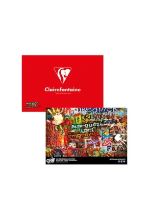 Oferta Limitada CARPETA CLAIREFONTAINE C/ GOMAS A3 37X52