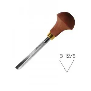 Gubia madera Pfeil -V- B12/8 Exclusivo