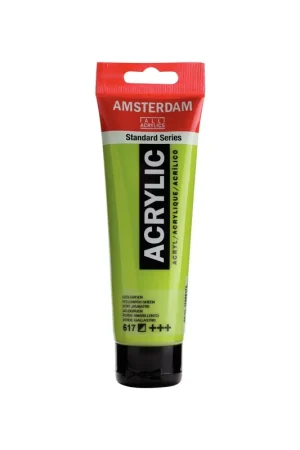 PINTURA ACRÍLICA AMSTERDAM TUBO 120MLVERDE AMARILLENTO CL Promoción