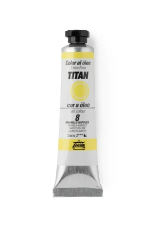 OLEO Nº08 AMARILLO NAPOLES 20ML TITAN Oferta