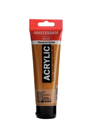 Precio Económico PINTURA ACRÍLICA AMSTERDAM TUBO 120ML T.SIENA NAT.
