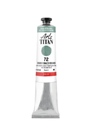 OLEO Nº72 VERDE COBALTO OSCU 20ML TITAN Oferta Especial