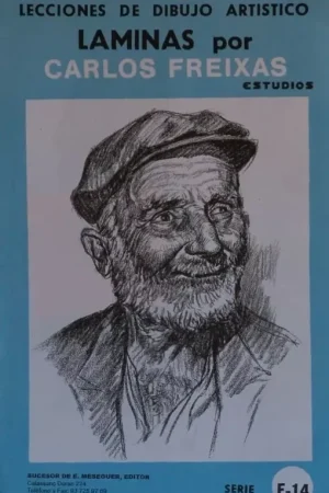 Lujoso Láminas de dibujo artístico por Carlos Freixas Serie Azul E14 Rostros campesinos